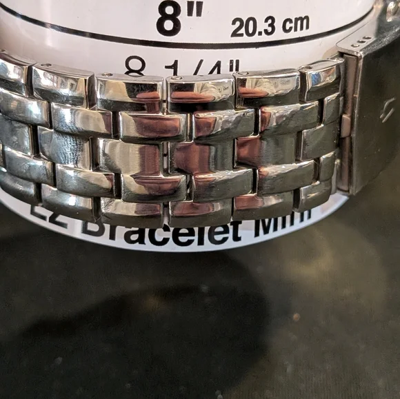 Bulova Men's Quartz Stainless Steel Blue Dial Calendar Watch 43MM 98B297